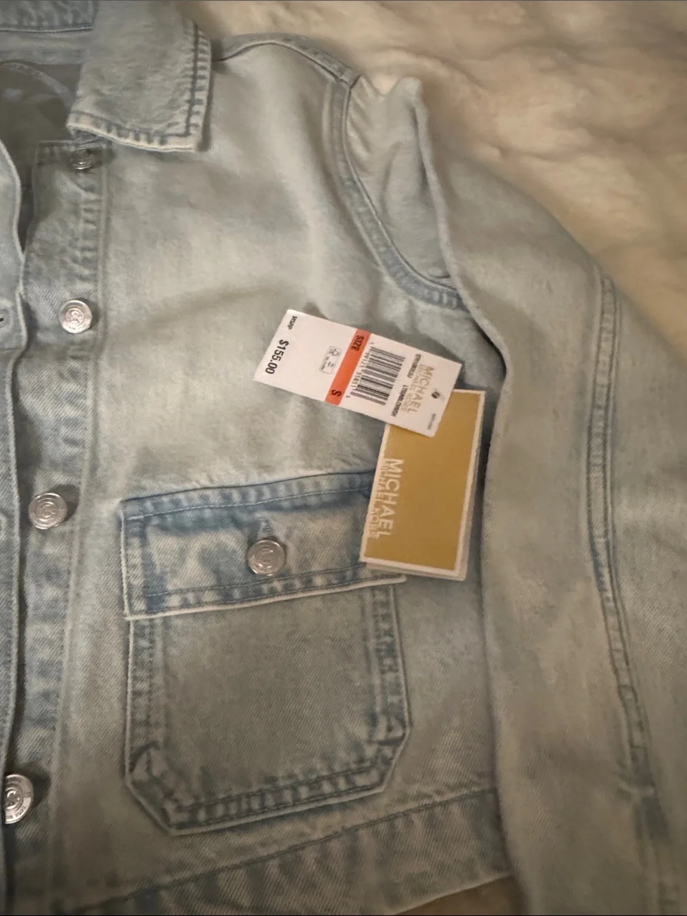Michel Kors jeans jacket (Brand New with Tag)